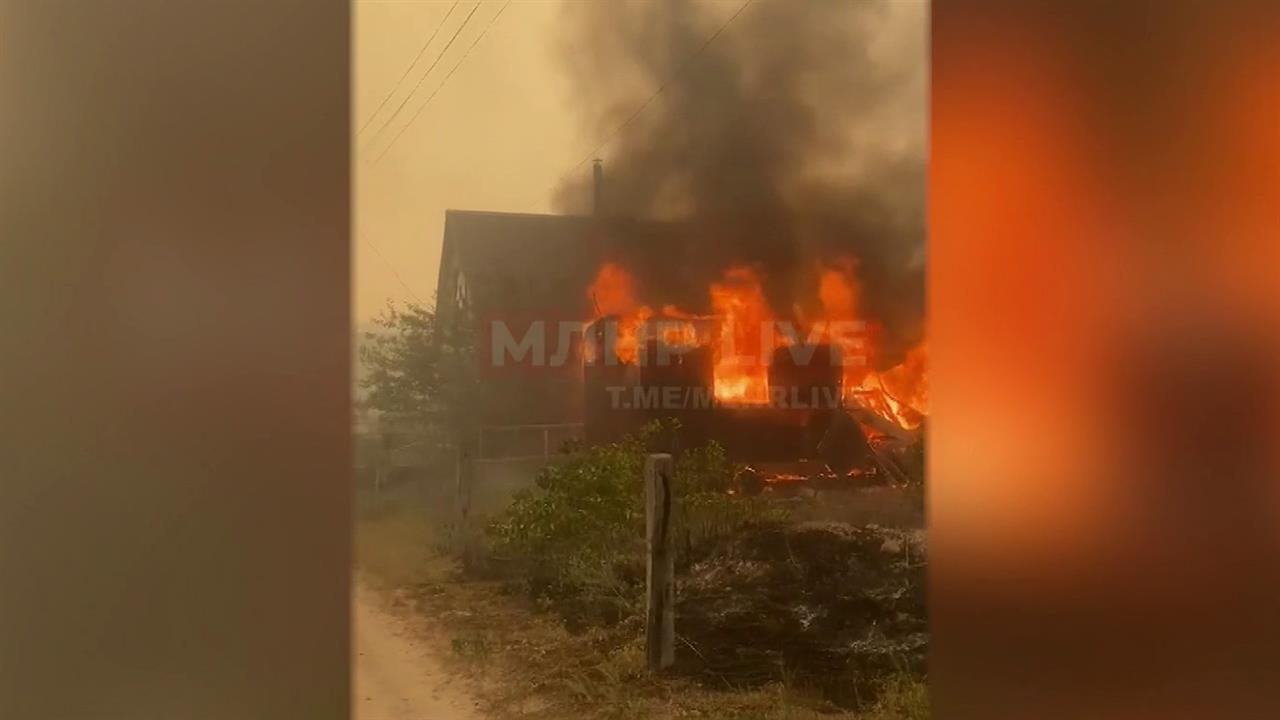 11 человек пострадали в результате крупного пожара в ЛНР