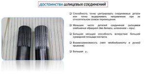 Шлицевые и шпоночные соединения в машиностроении