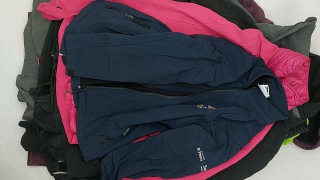 Куртки ветровки спорт softshell секонд оптом 26 пак