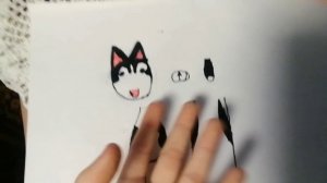 Тутор на бумажную собаку