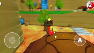 КАК ПРОЙТИ ЧЕЛЛЕНДЖ "ПОЛ ЭТО ЛАВА В ЧЕРЕПАХОГРАДЕ" В SUPER BEAR ADVENTURE