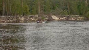 на родовые угодья ханты манси река лодка мотор