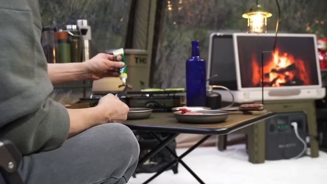 Одиночный кемпинг в дикой природе со всеми удобствами смотреть онлайн