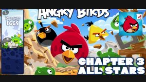 Все уровни "Poached Eggs" на 3 звезды. Angry Birds Classic. 3 часть.