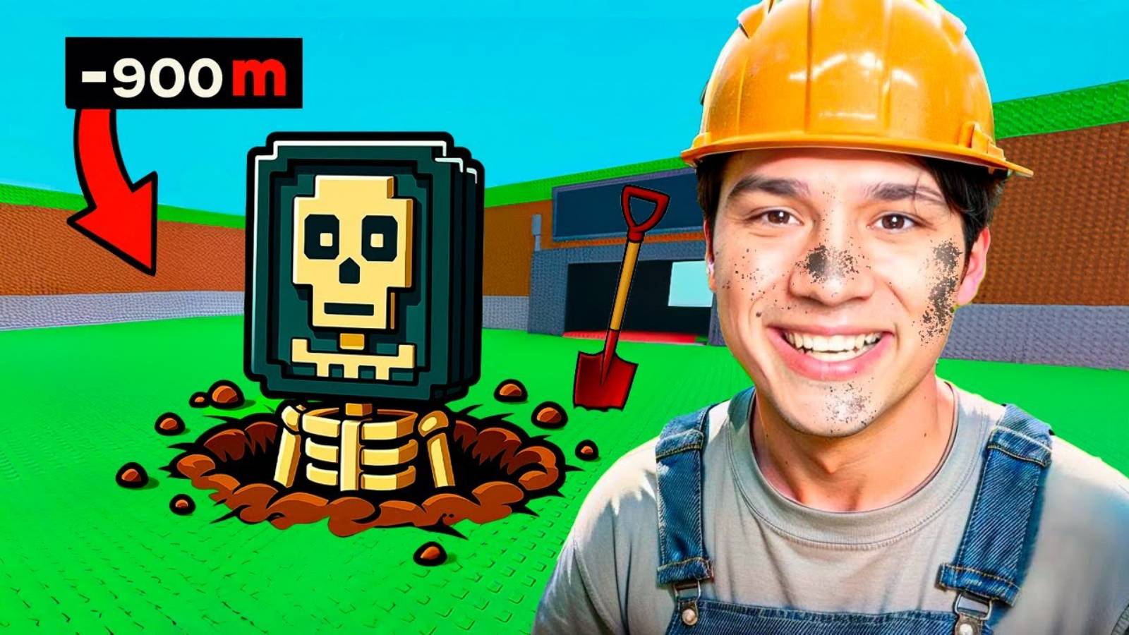 КУПИЛ 9999999999Х УДАЧИ И ВЫКОПАЛ РЕДКОГО БРЕЙНРОТА ИЗ ЯМКИ В РОБЛОКС! смотреть онлайн