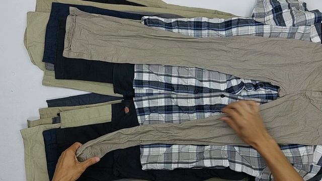 DICKIES микс (в основном штаны муж) секонд оптом 19 пак