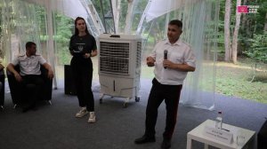 В «Регионе-93» состоялось торжественное закрытие смены под названием «Регион безопасности».