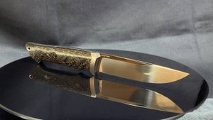 Нож Гектор в премиальном исполнении.