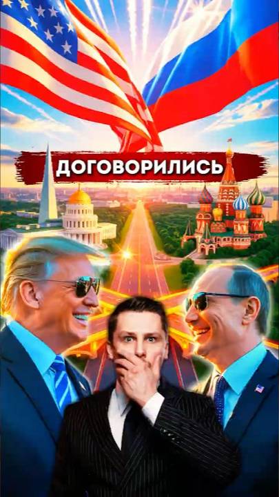 Путин и Трамп договорились на встрече в Аляске. Украина и отношения России и США смотреть онлайн