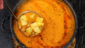 Когда дома не нахожу Мясо, беру Картошку и готовлю этот Суп. Сытный суп БЕЗ Мяса ЗА 30 МИНУТ!