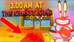 3 часа ночи в Красти Краб со Слэшером!