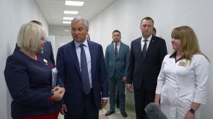 Председатель Госдумы Вячеслав Володин посетил в Саратове центр реабилитации участников спецоперации