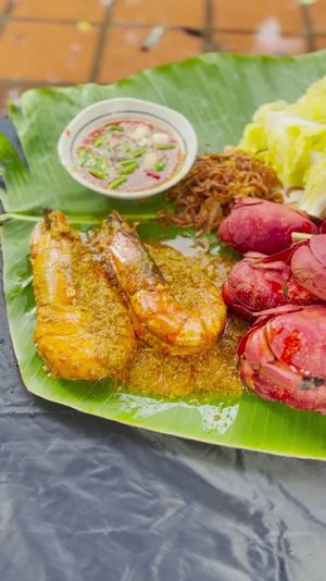 Рецепт приготовления креветок карри и крабов