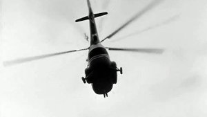 1976 год. ХМАО. Вертолет на монтаже ЛЭП