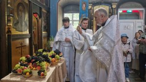Чин освящения плодов. 25 год