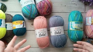 Много носочной пряжи. Планы. Новые носочки.