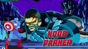 Marvel Super Heroes vs. Street Fighter - Captain America Hulk 1997 4K ретро аркада