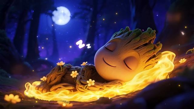Расслабьтесь с музыкой для сна Groot  нежные фортепианные мелодии для глубокого спокойного сна