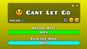 Geometry Dash - Level 6: Can't Let Go (2 coins)