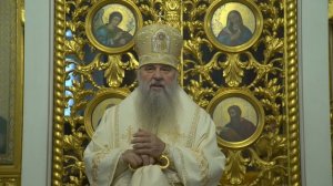 Митрополит Варсонофий совершил Божественную литургию в храме Рождества Христова на Средней Рогатке