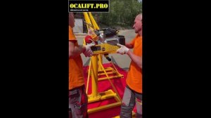 КРАН КАДЕТ OCALIFT С ЛЕБЕДКАМИ TSA