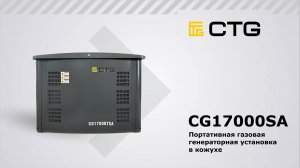 CG17000TSA — Портативная газовая генераторная установка в кожухе
