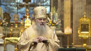 Митрополит Варсонофий совершил Божественную литургию в Исаакиевском соборе