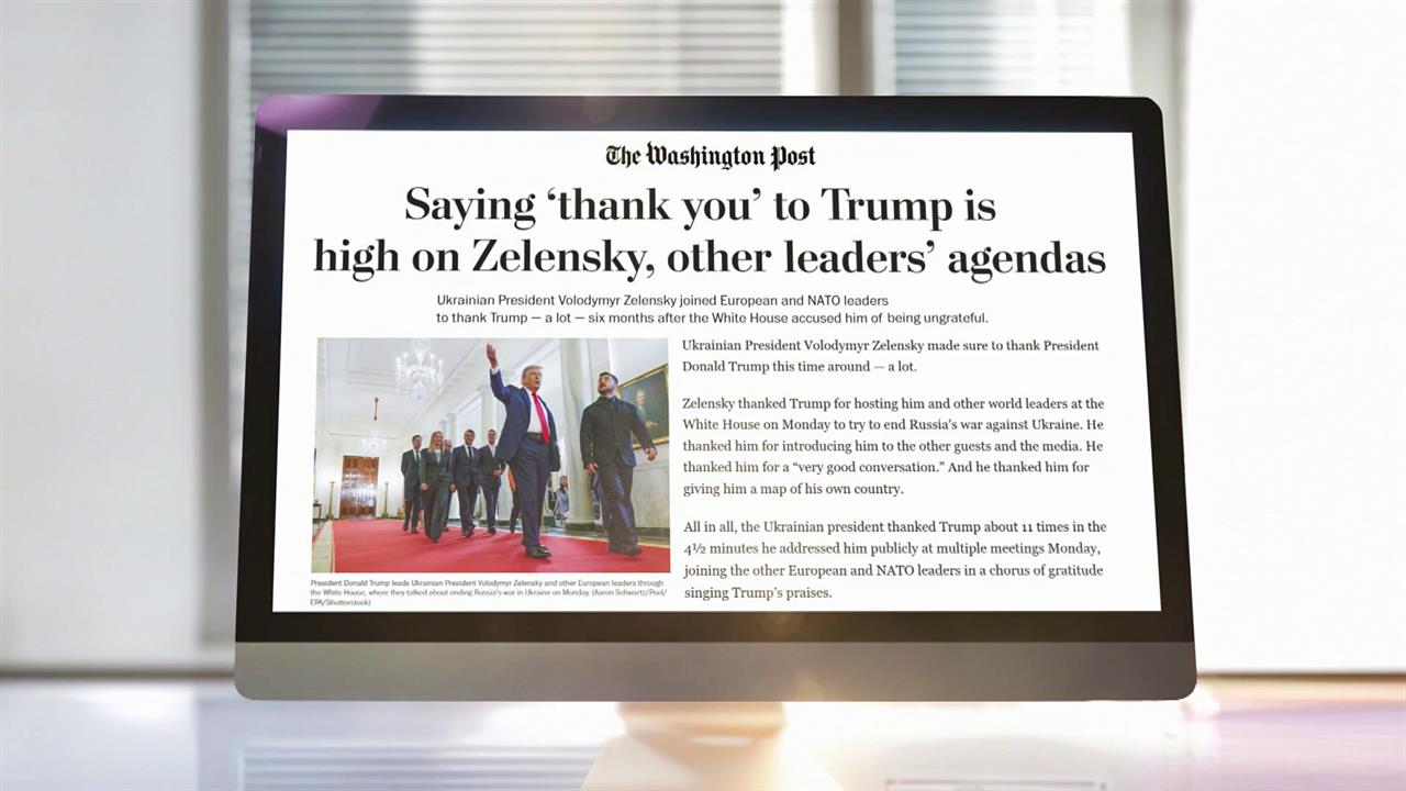 Мировые СМИ смакуют каждую деталь встречи Трампа с Зеленским и лидерами ряда европейских стран