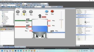 40(2)_ПЛК SCADA-моделирование процесса смешивания в резервуаре. Часть 2