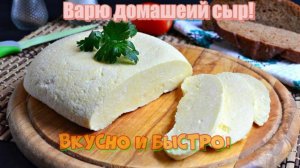 Варю домашний сыр из магазинного молока.