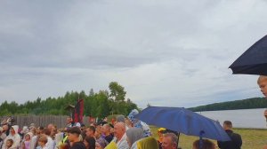 Кулачные бои традиционное русское единоборство Древней Руси на Всероссийском фестивале "Небо славян