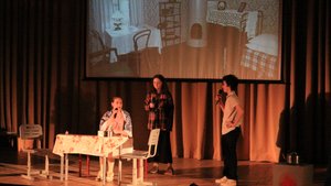 Театральная весна - постановка "900 дней" 7"В"