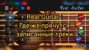 = в чём фишка: Real Guitar руководство