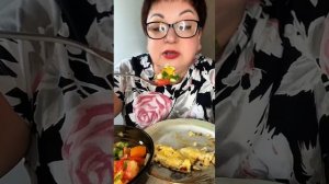 что я приготовила на перекус перед завтраком/Мукбанг и поболтам