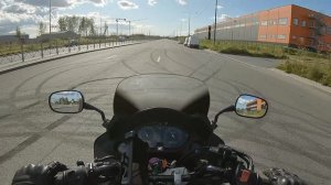 Тренировка торможения.