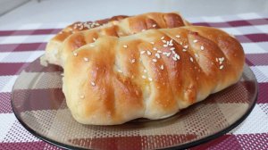 Пирожки с КОЛБАСОЙ и СЫРОМ.