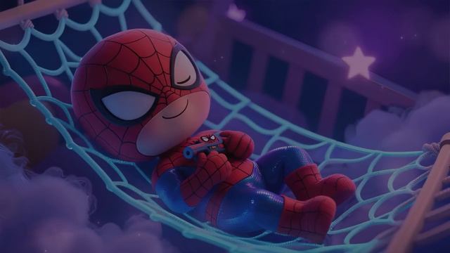 Засыпайте быстро за 4 минуты с Человеком-пауком💤 Успокаивающие фортепианные мелодии смотреть онлайн