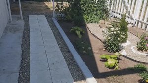 45. Жизнь на Кубани. 2 недели молчания. Устали, болели, но фундук собрали. Новая клумба и дорожка.