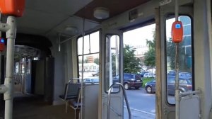 Трамвай Санкт-Петербурга 3-160: ЛВС-86К б. 5057 + 5075 по N°🟥47🟥 (07.08.13)