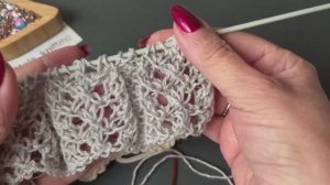 Интересные,  объемные и нежные ажурные полоски🥰