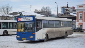 Автобус Mercedes-Benz O405 (АО 552 22). Покатушки по Барнаулу. / Ride on the Mercedes-Benz O405 bus