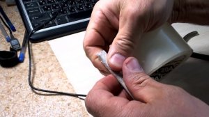 Заделка конца теплового кабеля