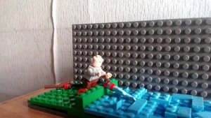 рыбалка Лего анимация