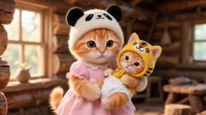 Киса - заботы о сестричке