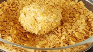 Жареные шарики из мороженого