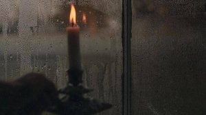 Свеча, дождь и тёплый август