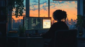 Chillhop Coding Beats ☕  Lo-Fi [ Studying / Work ] | T-ambient | A-tmosphere | Synthwave
