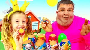 Настя пытается понять откуда берутся яйца История для детей
