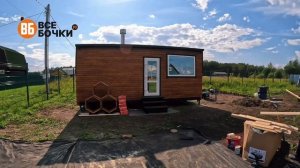 Установили Баню Парус в Богородском округе Московской области 6 на 3 м