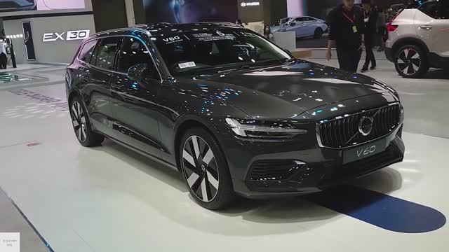 Volvo V60 T8 Recharge обзор автомобиля Вольво В60 гибрид смотреть онлайн